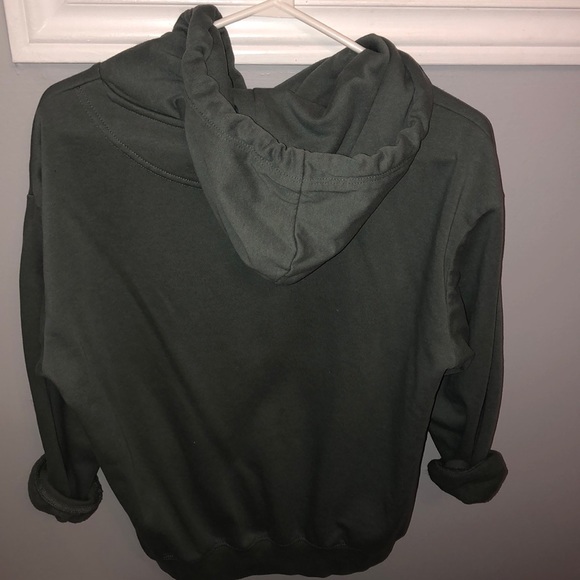 Green over sized hoodie - Picture 2 of 2